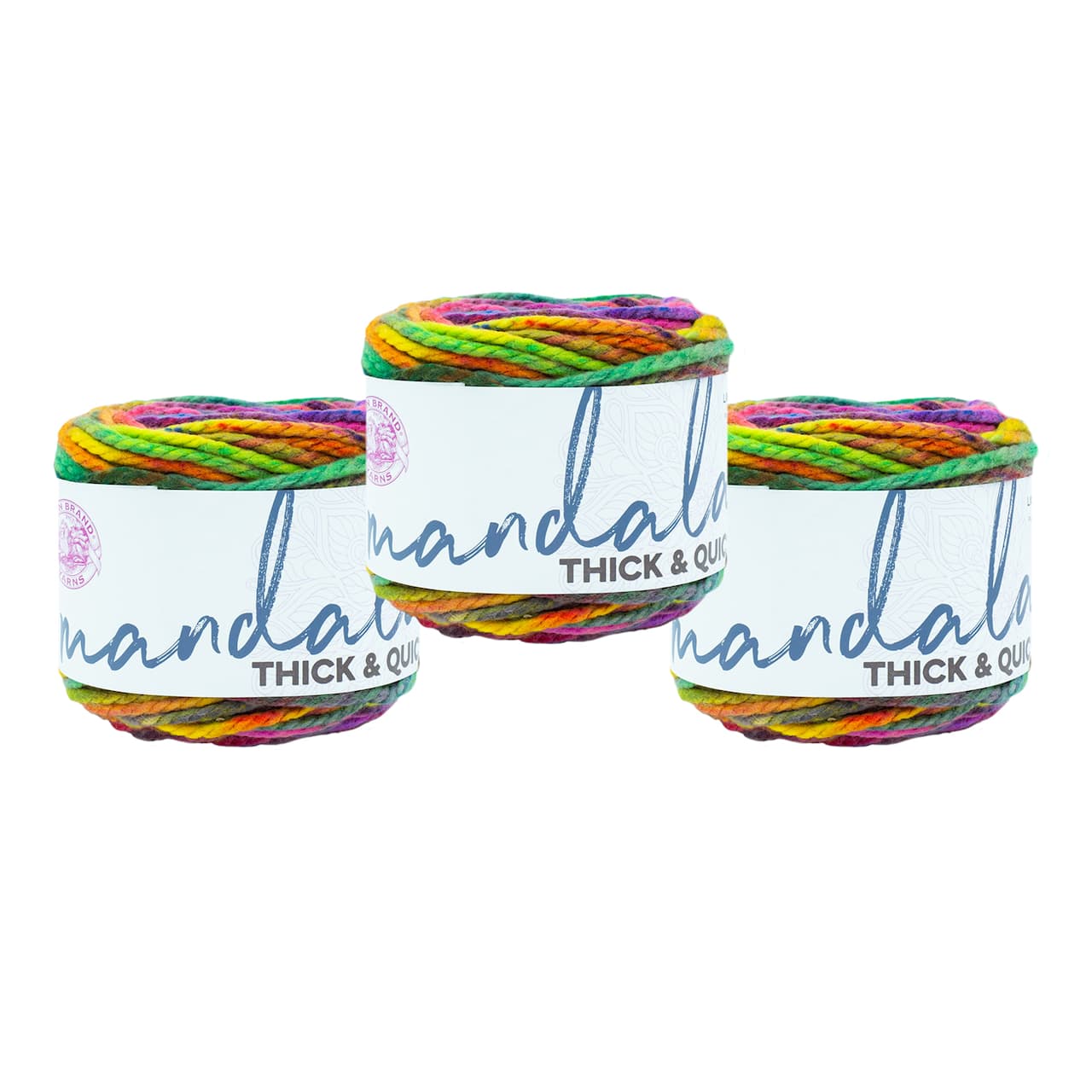 3 Pack Lion Brand® Mandala® Thick & Quick Yarn